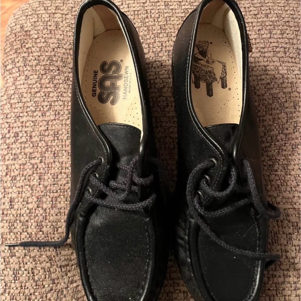 SAS Women’s Black Leather Shoes